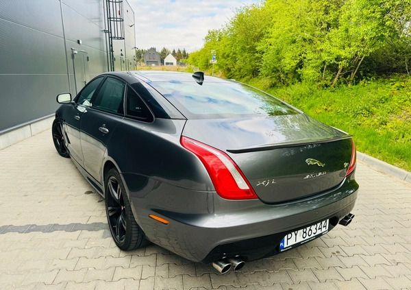 Jaguar XJR cena 175000 przebieg: 112400, rok produkcji 2017 z Poznań małe 667